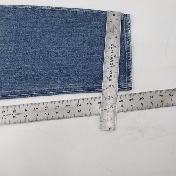 NWT J Crew jeans womens 35 42x29 Mid Rise 90's Classic Straight Fit blue stretch - Picture 8 of 13